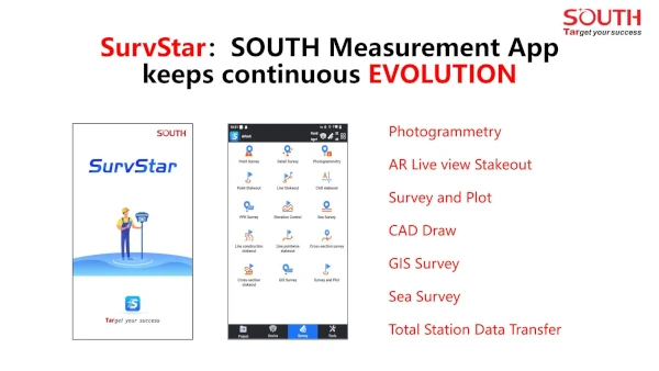 survStar-SOUTH Measurement App